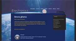 Desktop Screenshot of electronics.com.pl